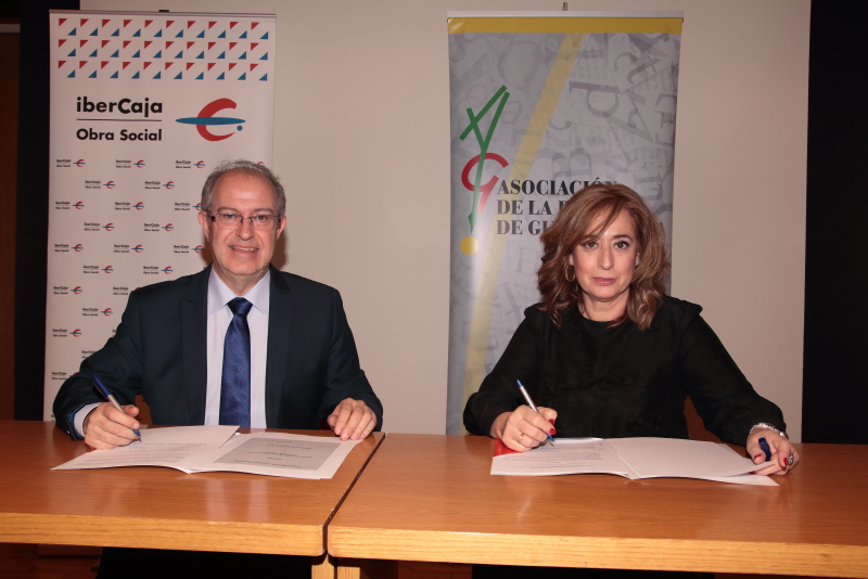 Ibercaja y la Asociación de la Prensa renuevan su convenio anual