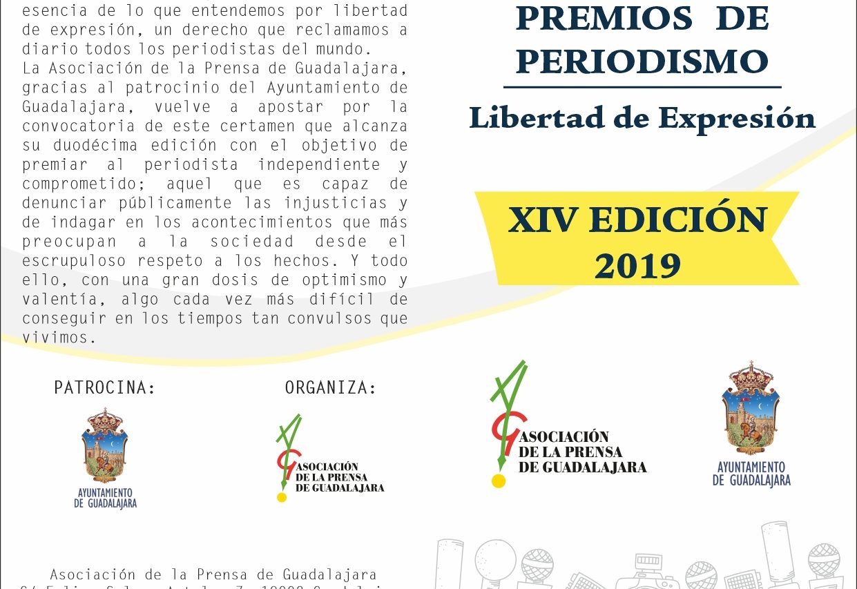 La Asociación de la Prensa convoca la décimo cuarta edición del Premio de Periodismo “Libertad de Expresión”