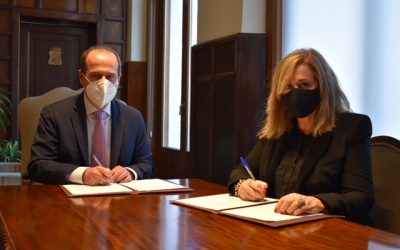 El Ayuntamiento de Guadalajara y la Asociación de la Prensa recuperan el convenio de colaboración para la organización de actividades y la formación de sus profesionales