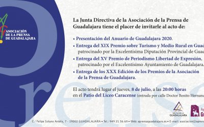 La Asociación de la Prensa presenta una nueva edición del Anuario de Guadalajara