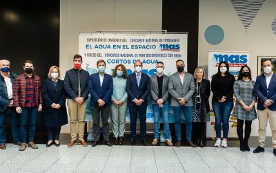 Inaugurada en Ferial Plaza la exposición con las mejores fotografías y documentales dron del III Concurso “El agua en el espacio MAS”