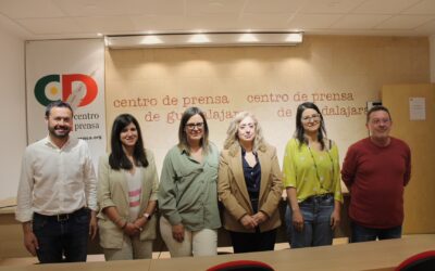 La Consejera Portavoz del Gobierno de Castilla-La Mancha se reúne con la Asociación de la Prensa de Guadalajara